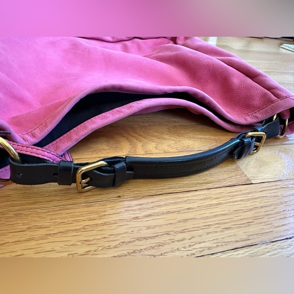 Rabeano suede shoulder bag - Picture 4 of 6